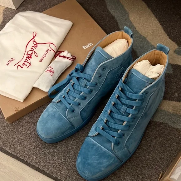 7900□Christian Louboutin スエードパンプスbc11yt Kate Max Strass Eternity - パンプス - スエード - シルバー